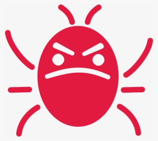 Embed Svg Via Object Or Iframe - Bug Icon Png