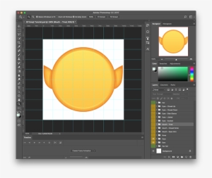 Note That At This Point, The Emoji Is Basically Four - Circle