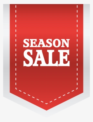 Red Season Sale Label Png Clipart Picture - Red Season Sale Label Png