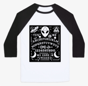 Occult Alien Ouija Board - T Shirt Porco Rosso