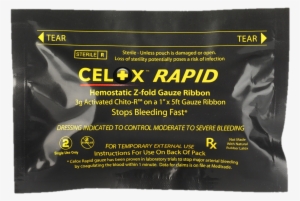 Hemostatic Gauze Celox-rap - Biostat Celox Z-fold Rapid Hemostatic Gauze - Small