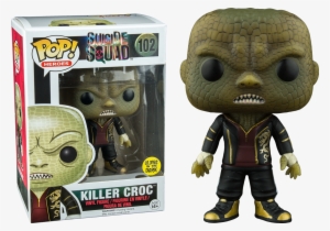 Gitd Killer Croc - Funko Pop Suicide Squad Killer Croc