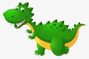 Cute Dragon Cartoon Png Clipart Image - Transparent Background Dinosaur Clipart