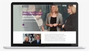 Laptop Mockup Rapport - Display Advertising