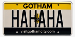 Hahaha Prop Plate Movie Memorabilia From Suicide Squad - Harley Quinn