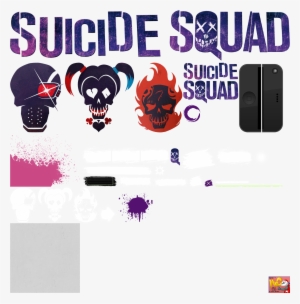 Click For Full Sized Image Menu Graphics - Suicide Squad - Face Tasse