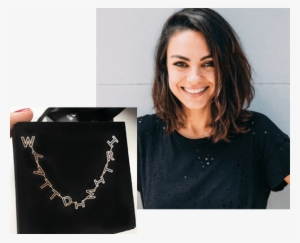 Mila Kunis Necklace By K Kane - Mila Kunis Bad Spies