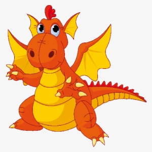 Clipart Dragon Transparent Background - การ์ตูน ไดโนเสาร์ น่า รัก