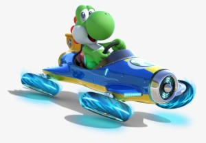 Yoshi - Mario Kart Characters Png
