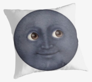Moon Emoji Pillows Download " - Christmas Moon Emoji Throw Blanket