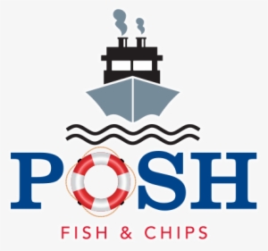 Posh Fish And Chips Shop In Peterborough - Fish And Chips Logo