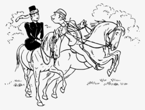 How To Set Use Riding Horses Clipart