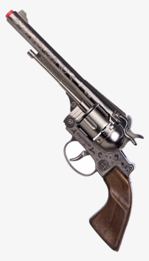 Pecos Hand Gun - Gonher Cowboy 12 Ring Shot Diecast Cap Gun