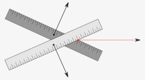 Two Rulers Moving At An Angle - Marking Tools