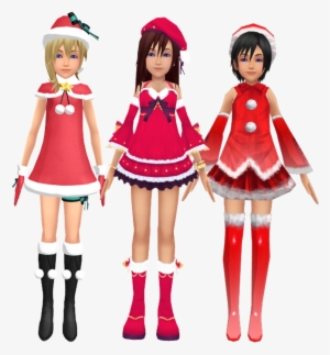 The Girls Of Kingdom Hearts Fond D'écran Called - Doll