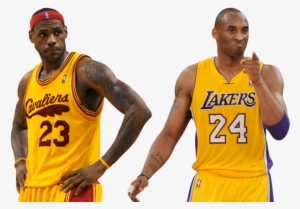 Lebron James And Kobe Bryant - Kobe Bryant Png