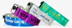 Custom Holographic Wristbands 19 Mm Confetti - Bracelet