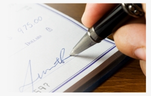 You Write A Check For $75