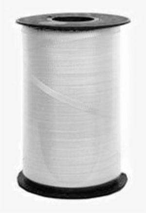 White Balloon Curling Ribbon Per Pack Png Curling Ribbon - White