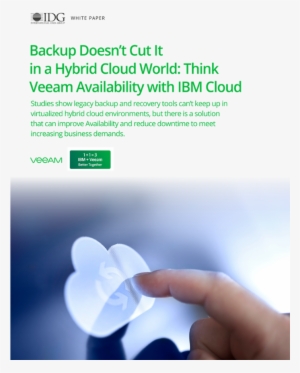 Hybrid Cloud Availability Solutions With Veeam And - Business Process