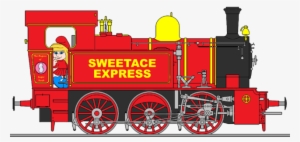 Elfette In Her Steam Locomotive - Steam Locomotive