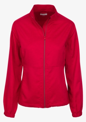 Tap To Expand - Womens Red Windbreaker