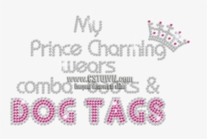 Prince Charming Iron-on Rhinestone Transfer - Needlework