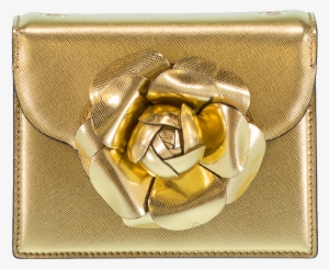Oscar De La Renta Mini Tro Crossbody Bag, Gold - Oscar De La Renta