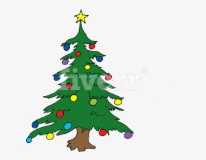 Drawing Christmas Cartoons For Your Site Blog Products - Grinch Who Stole Christmas Tree