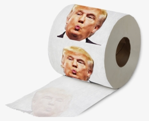 Donald Trump Toilet Paper Roll Full Color Print - Trump Toilet Paper Transparent
