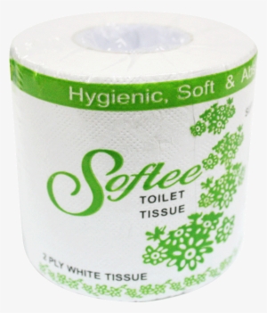 Softee Green Toilet Paper Roll - Label