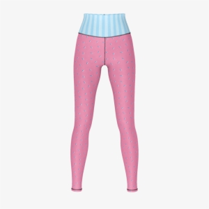 Pink Donut Yoga Leggings - Leggings