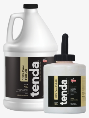 Tenda Equine & Pet Care Hoof Care 100% Pure Fish Oil, - Bottle