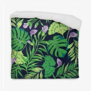 Vector Seamless Bright Colorful Tropical Pattern With - Tropical Climate