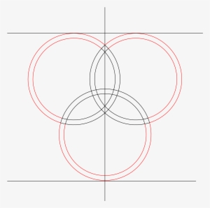 How To Draw A Trinity Celtic Knot Level 1 Step - Circle