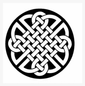 Solid Oak Celtic Braid Beer Coaster - Cross Stitch Celtic