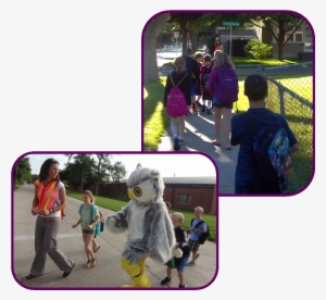 Walking School Bus - School