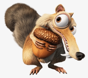 Ice Age Squirrel Scrat Transparent Png Clip Art Image - Ice Age Png