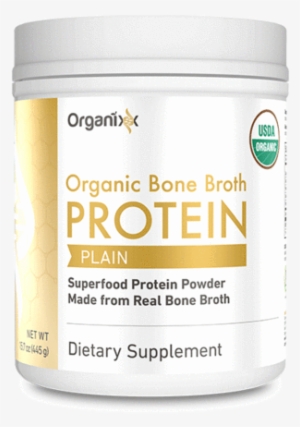 Organixx Organic Bone Broth Plain - Ancient Nutrition Bone Broth Protein