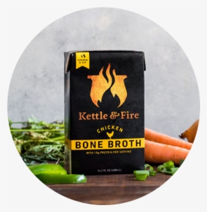 Real Food Resources - Kettle And Fire - Bone Broth Chicken - 16.2 Oz.