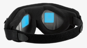 Blue Illumination Slowly Increases Before Your Alarm - Blue Light Sleep Mask