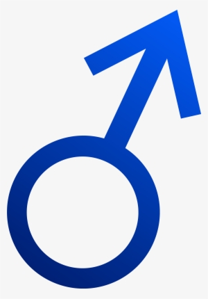 Female Symbol Cliparts - Gender Symbols In Blue Transparent