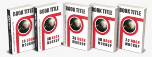3d Book Mockup Paperback - Book