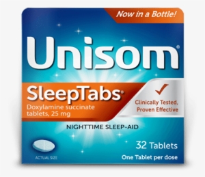 Fall Asleep 33% Faster - Unisom Doxylamine 25 Mg