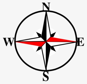 East Compass Clipart - North East West South Symbol