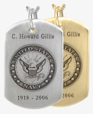 Wholesale Dog Tag With Military Emblem In Silver Or - Dog Tag