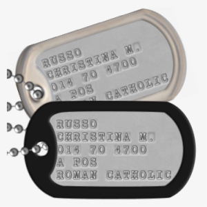 Check Out The Customized Mil-spec Matte Dogtags I Just - Customizable Canada Patriotic Dogtags