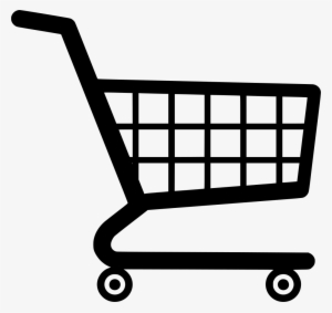Download Png - Shopping Cart Black And White