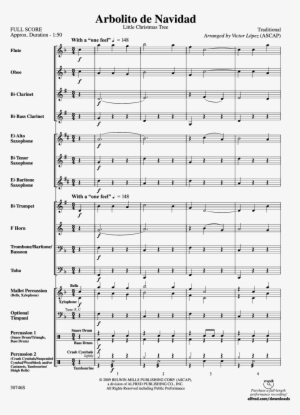 Arbolito De Navidad Thumbnail - Sheet Music