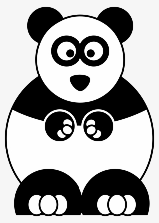 Kumpulan Gambar Hello Panda - Black And White Drawing Panda